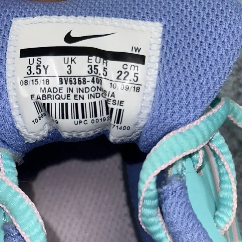 Nike Star Runner (GS) Running Shoes Size 3.5Y Blue Green BV6368-400